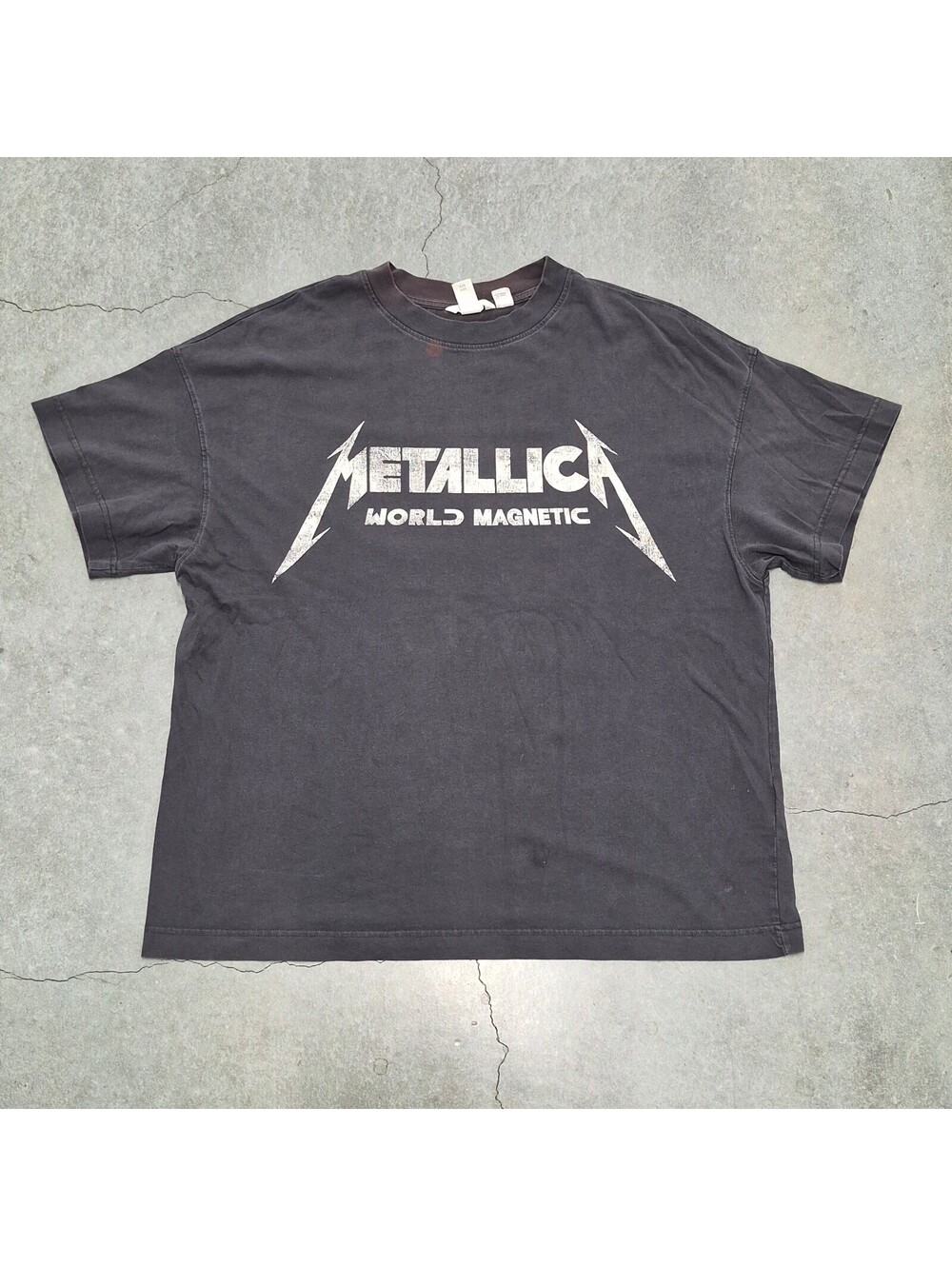 H&M Metallica Oversized T Shirt